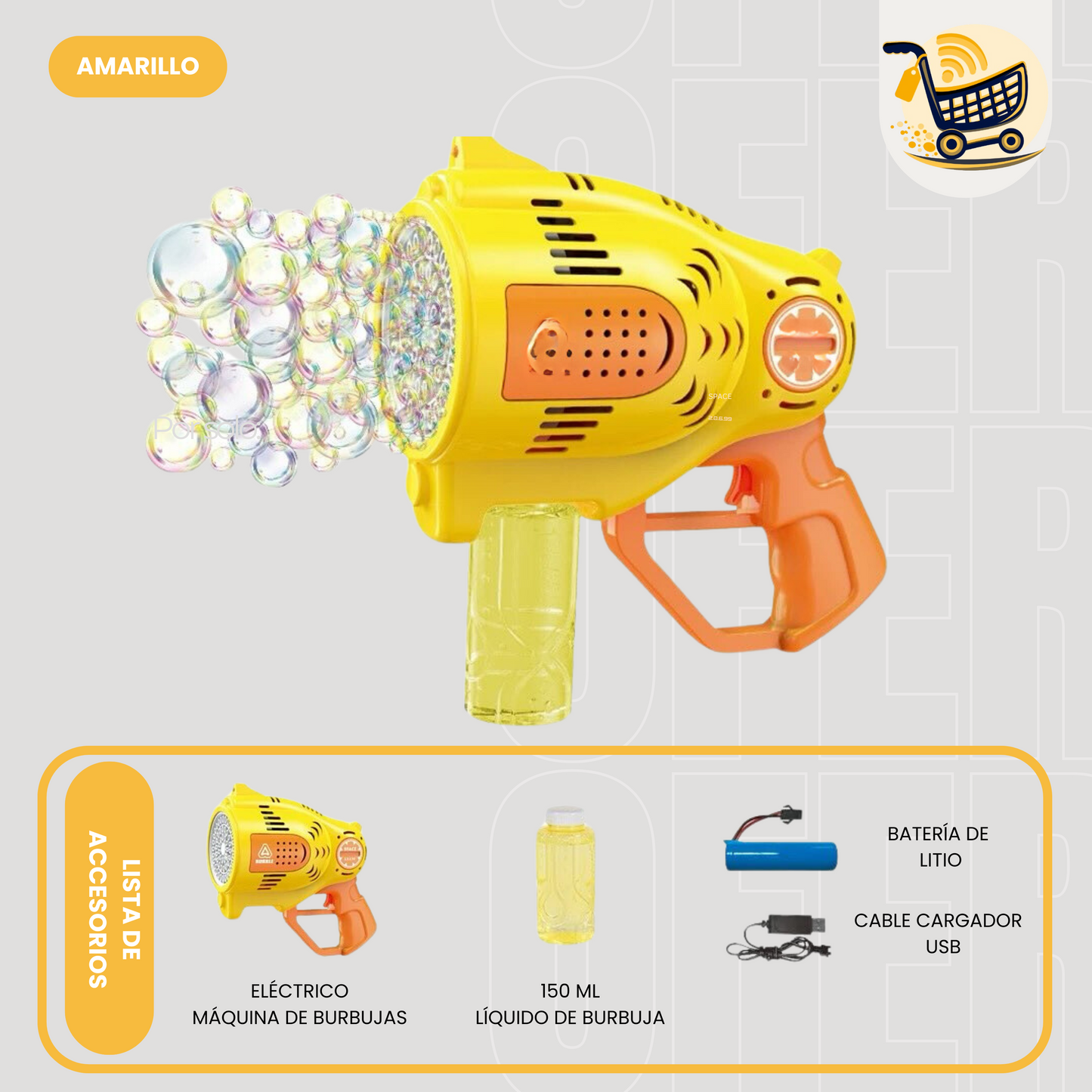 Pistola de Burbuja