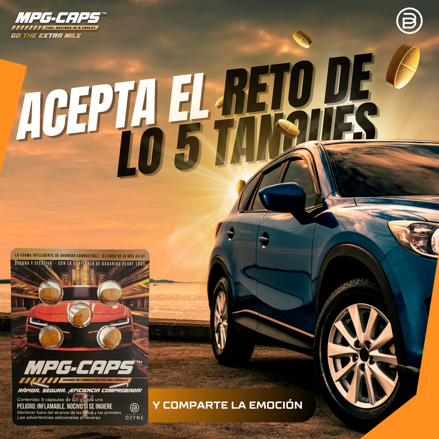 MPG-CAPS ByDizine: Más kilómetros, menos gasto