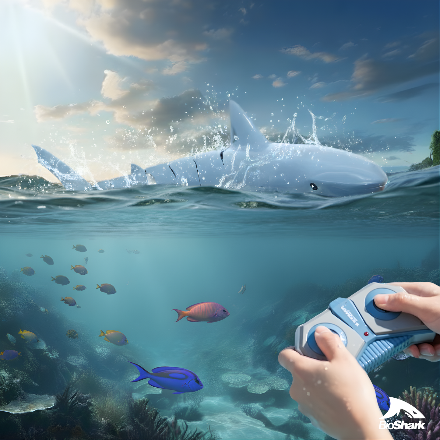 Domina el agua con el Tiburón más épico del año