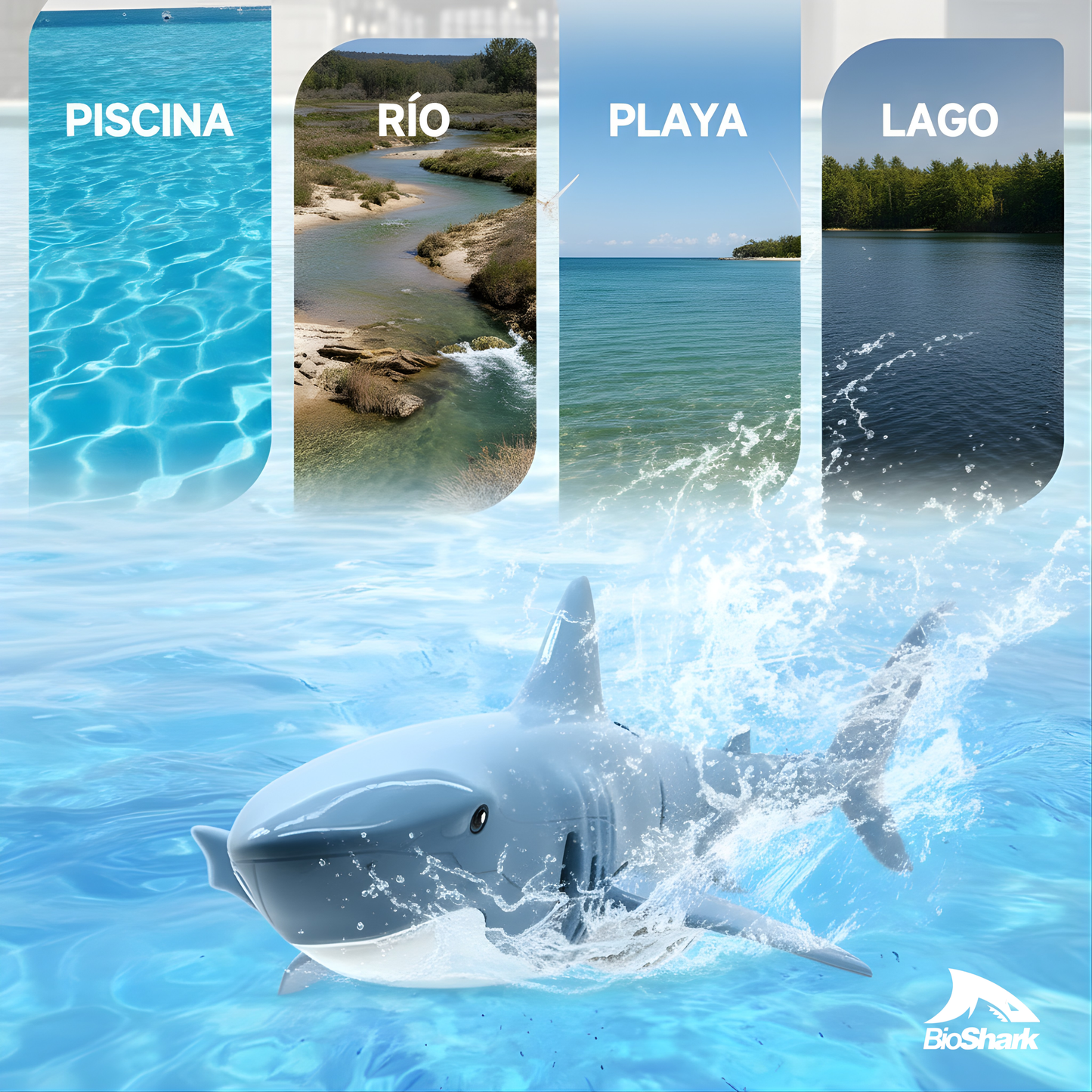 Domina el agua con el Tiburón más épico del año