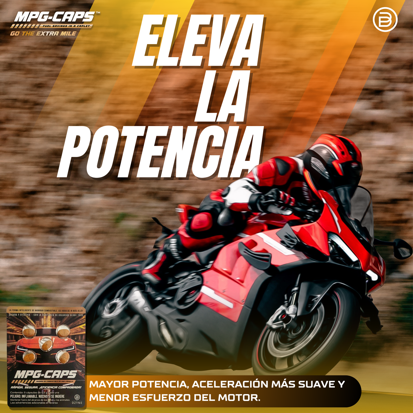 MPG-CAPS ByDizine: Más kilómetros, menos gasto